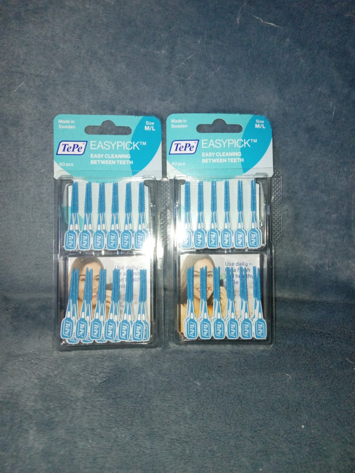 TePe Easypick M/L - 2x 60 stuks interdentale ragers, Ophalen, Nieuw, Overige typen