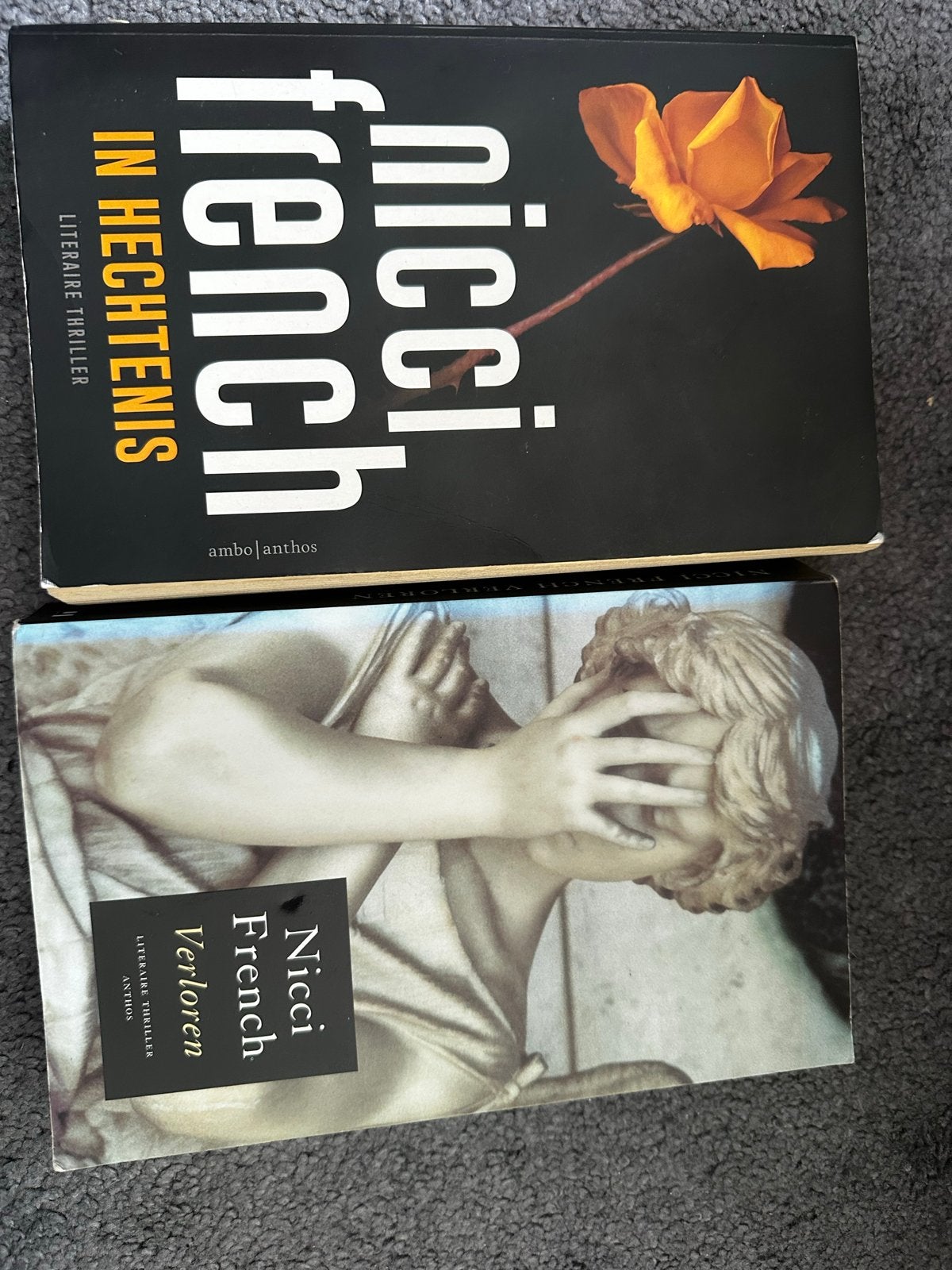 2 thrillers van Nicci French: In Hechtenis en Verloren, Ophalen of Verzenden, Gelezen, Nederland