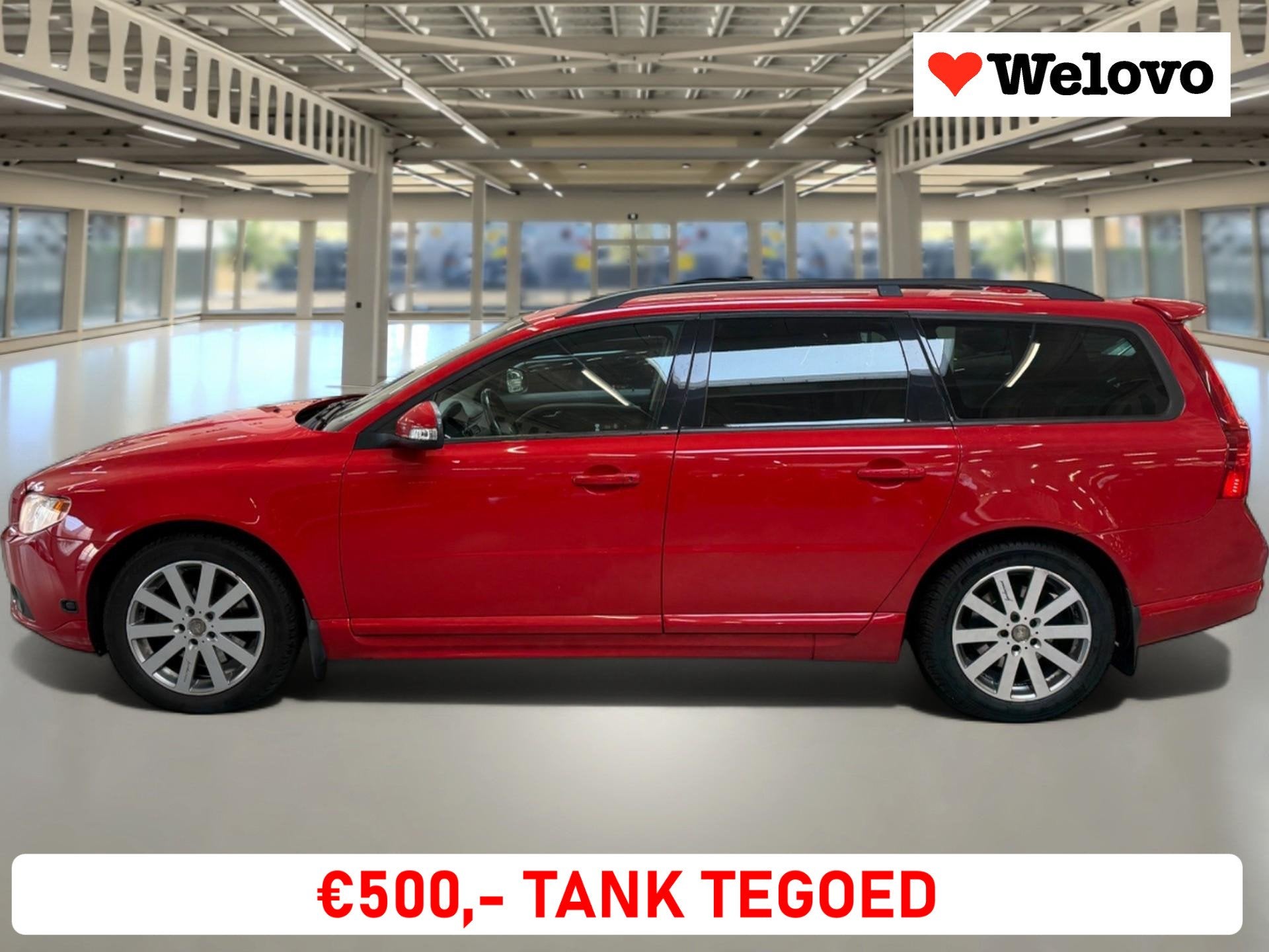 Volvo V70 2.5T Kinetic Garantie, rijklaar, distributie is ve, Stof, 1574 kg, 2521 cc, Xenon verlichting