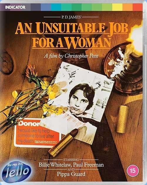 Blu-ray: An Unsuitable Job for a Woman ('82 Billie Whitelaw), Ophalen of Verzenden, Nieuw in verpakking, Thrillers en Misdaad