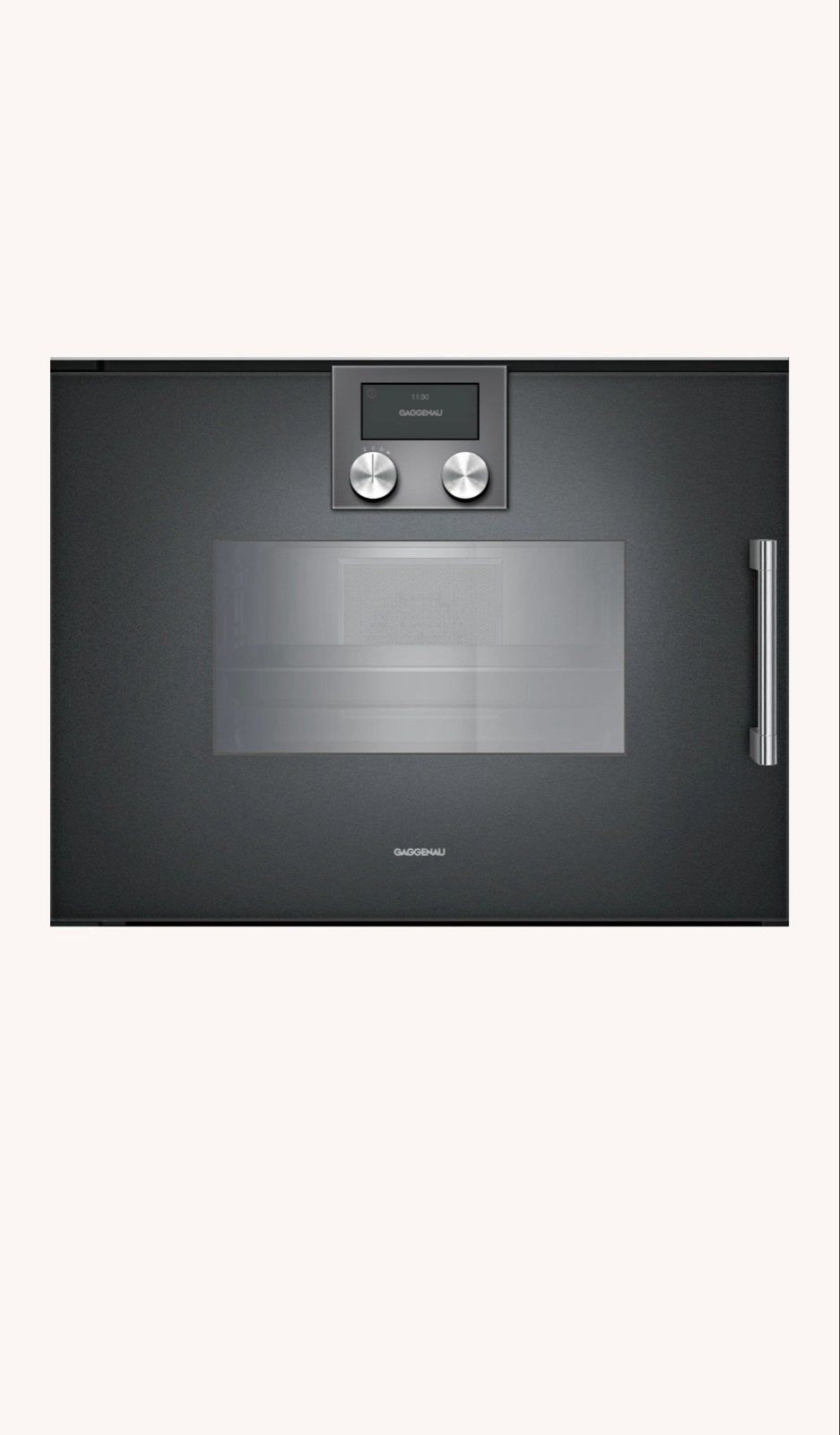 Gaggenau BSP261101 Combi-stoomoven 60cm Antraciet, Witgoed en Apparatuur, Ophalen, Overige merken, Inbouw, 55 tot 60 cm