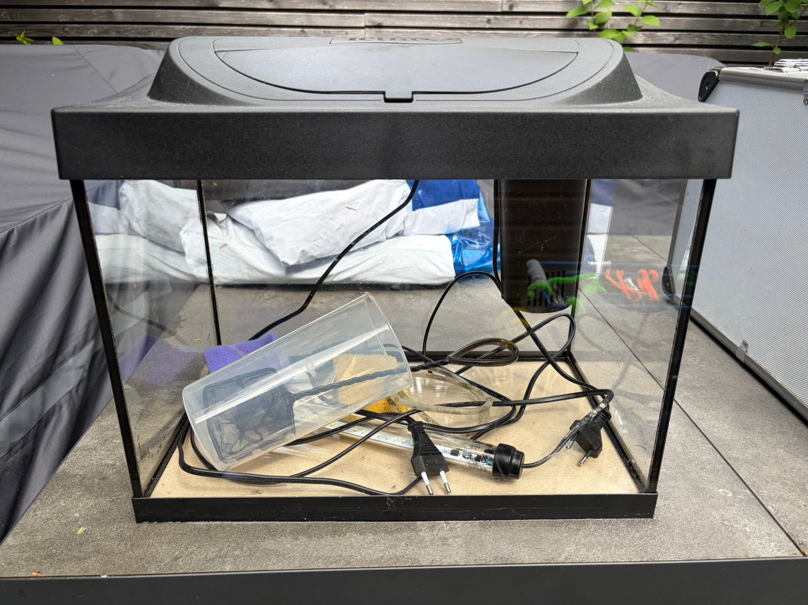Tetra Aquarium, Ophalen, Gebruikt, Leeg aquarium