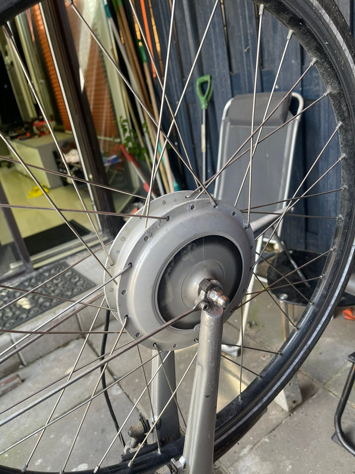 Voorwielmotor sparta Batavus, Ophalen of Verzenden, Gebruikt