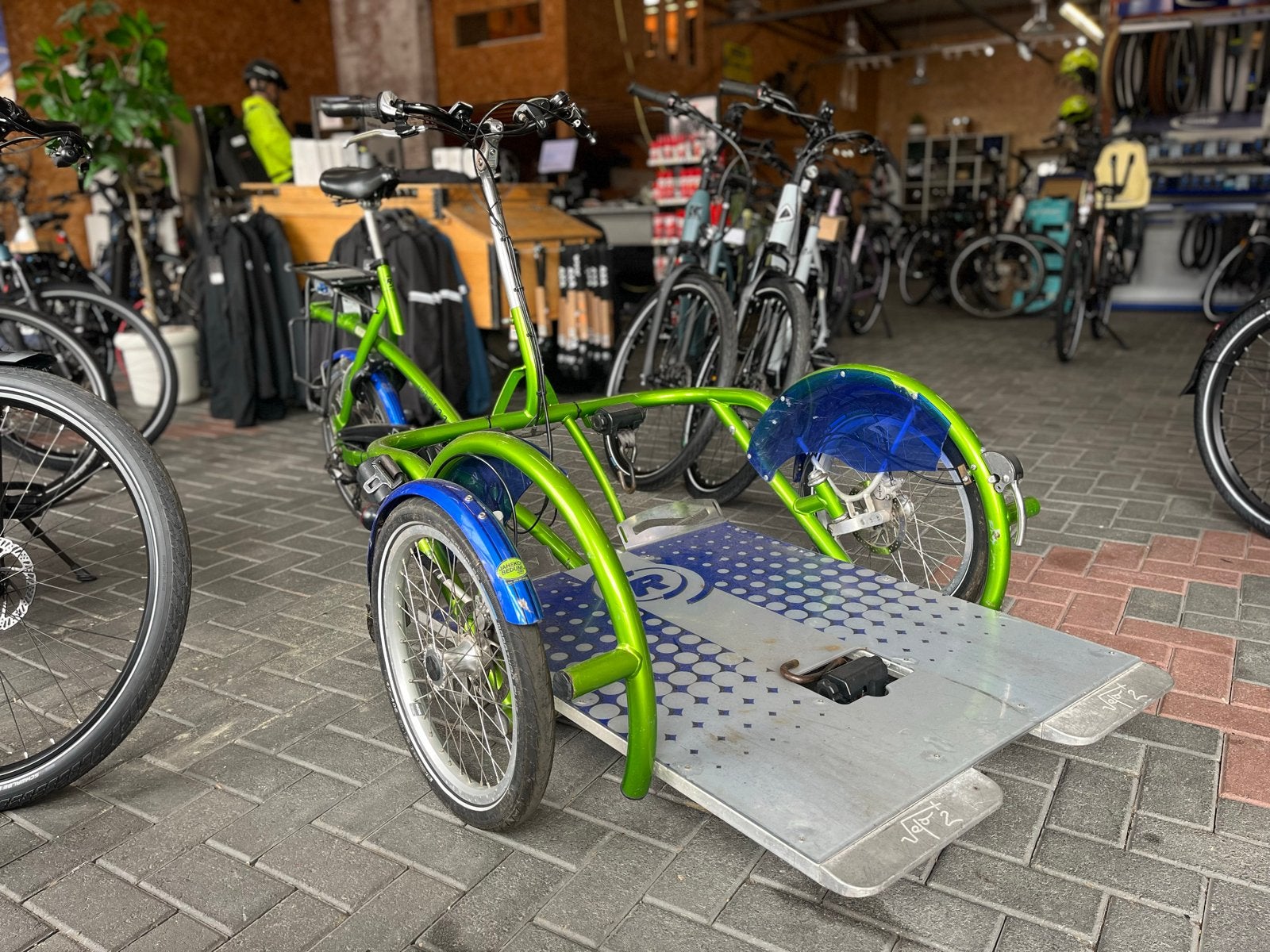 VAN RAAM Veloplus rolstoelfiets, Ophalen, Gebruikt, Schijfrem