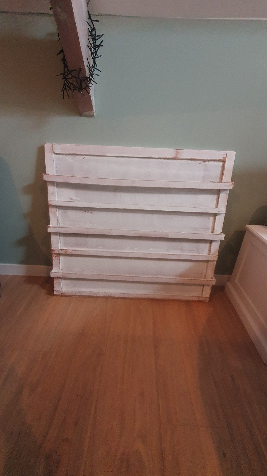 Houten boekenrek voor bv kinderkamer vintage, Ophalen, Gebruikt
