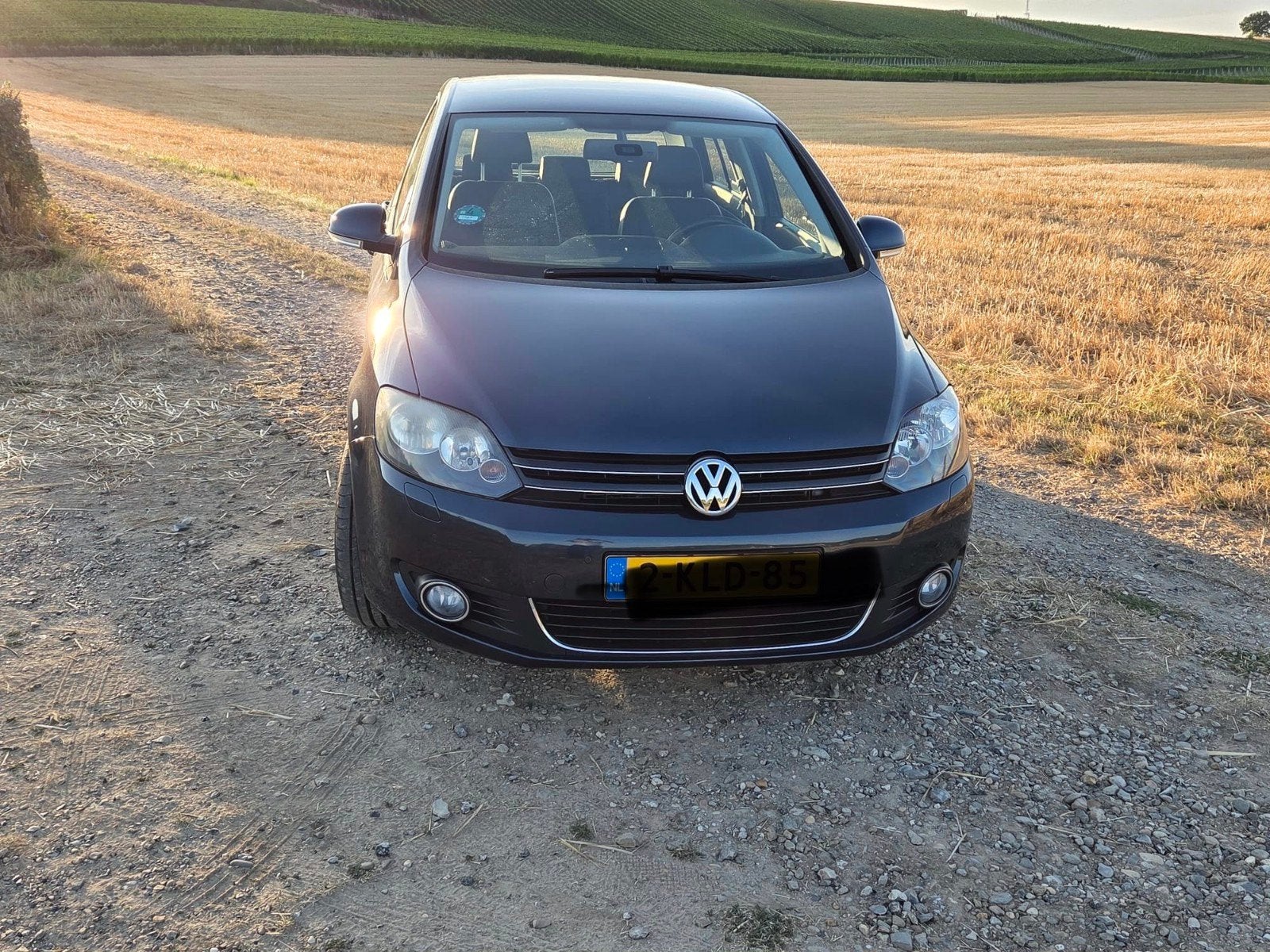 Volkswagen Golf Plus 1.4 TSI 90KW Dsg7 2010 Blauw, Auto's, Zwart, Blauw, 122 pk, Leder
