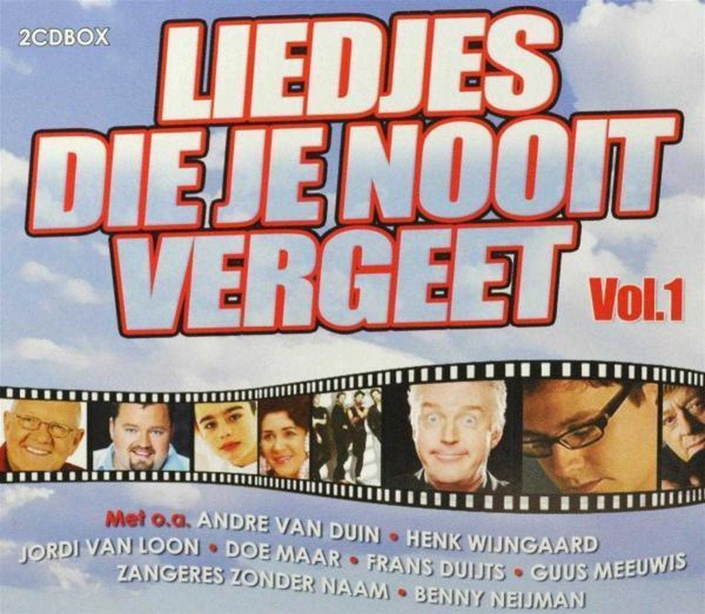 Liedjes Die Je Nooit Vergeet Vol. 1 2XCD, Ophalen of Verzenden, Zo goed als nieuw, Pop, Album