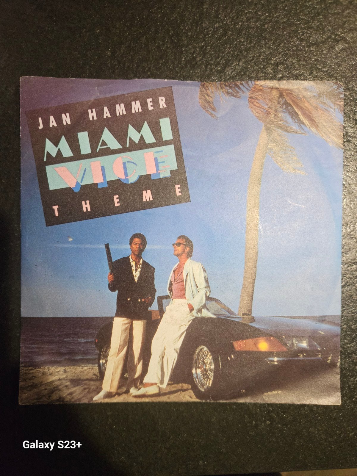 Jan Hammer - Miami Vice Theme 7 inch vinyl single, Gebruikt, 7 inch, Ophalen of Verzenden, Pop