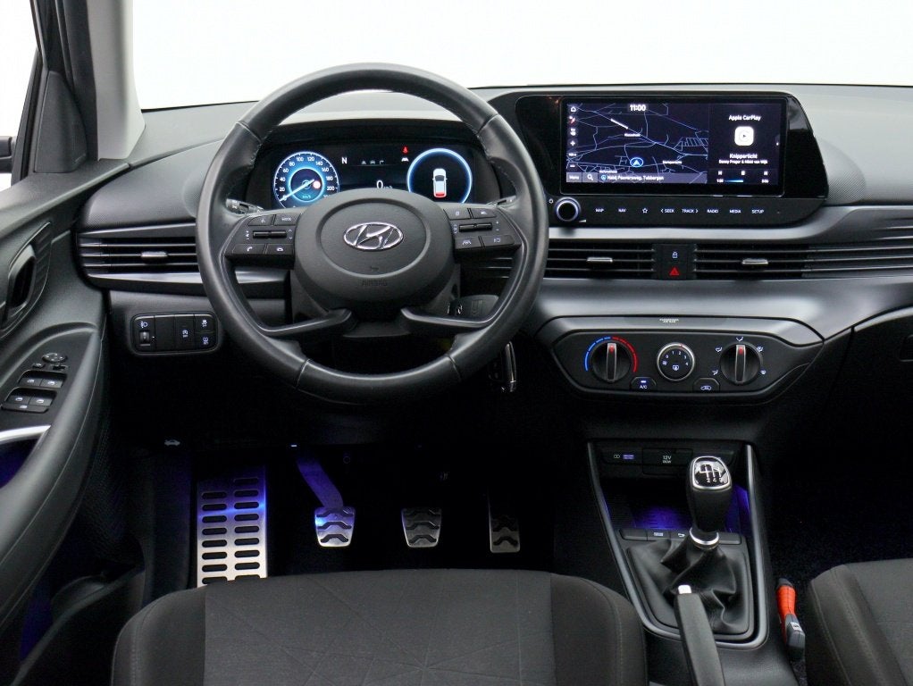 Hyundai Bayon 1.0 T-GDI Comfort Smart | Navigatie | 1e Eigen, Auto's, Keurmerk '100% Onderhouden', Lichtsensor, Gebruikt, 1095 kg