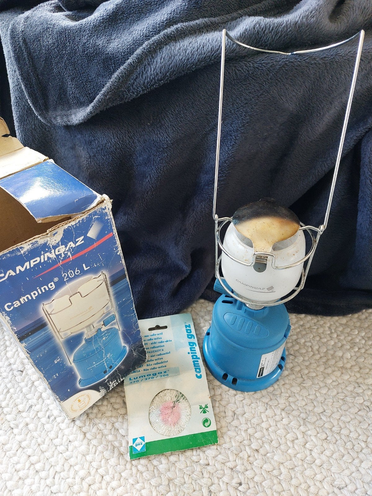 Campingaz lamp, Ophalen of Verzenden, Gebruikt