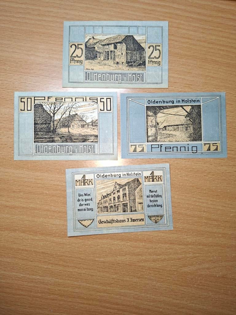 Duits Notgeld Oldenburg Noodgeld, Ophalen of Verzenden, Duitsland