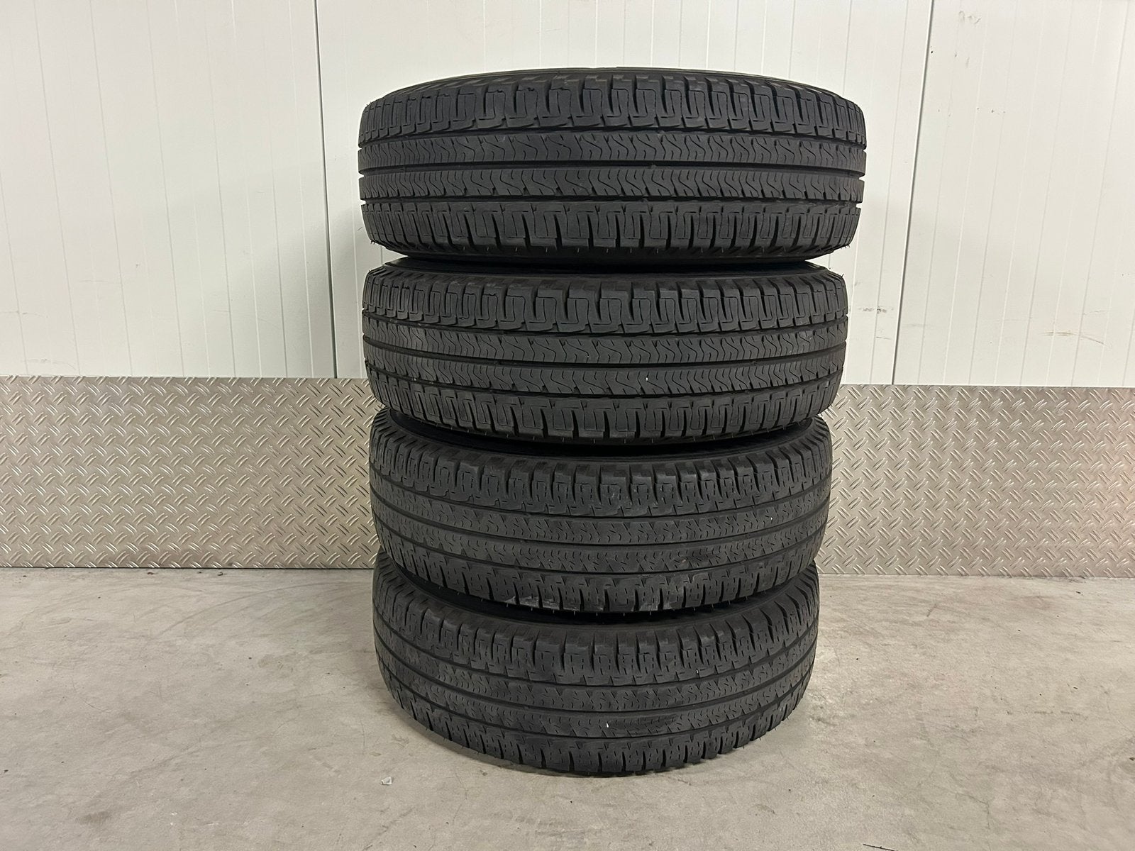 Fiat ducato 5x118 light Michelin Agilis M+S 225/75R16CP 2021, Ophalen, Gebruikt, 16 inch, Banden en Velgen