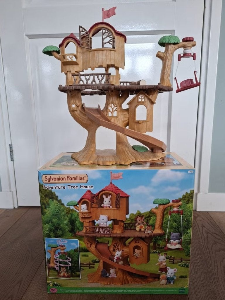 Sylvanian Families Adventure Tree House Boomhut, Kinderen en Baby's, Speelgoed | Poppenhuizen, Ophalen of Verzenden, Gebruikt
