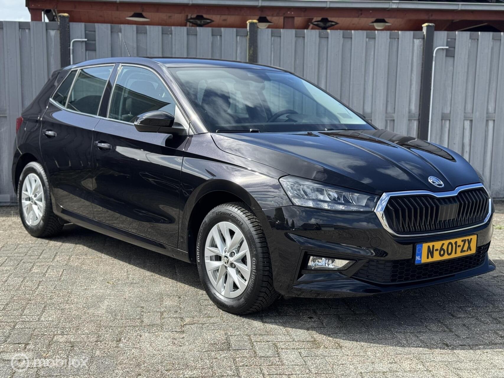Skoda Fabia 1.0 TSI Business Edition NW model stoelverwarmin, Auto's, Voorwielaandrijving, 1071 kg, Euro 6, Zwart