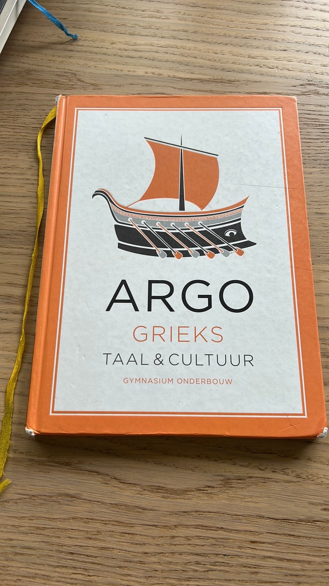 ARGO Grieks Cultuurboek klas 3, Ophalen of Verzenden, Zo goed als nieuw, Overige niveaus