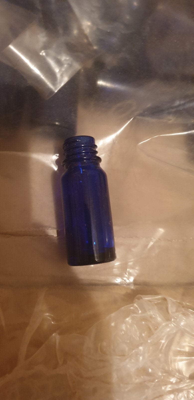 flesjes blauw&bruin glas 10ml & 100ml, Ophalen