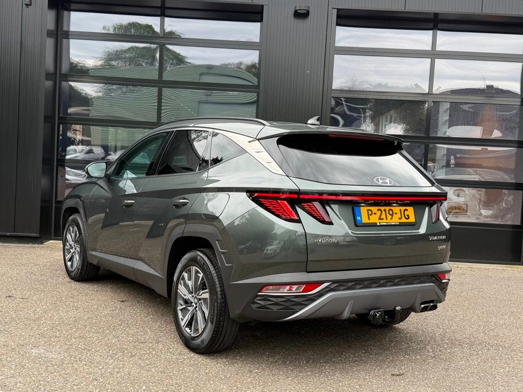 Hyundai Tucson 1.6 T-GDI HEV Comfort Leer Trekhaak 1e eig., Auto's, Hyundai, Dealer onderhouden, Gebruikt, Euro 6, 4 cilinders