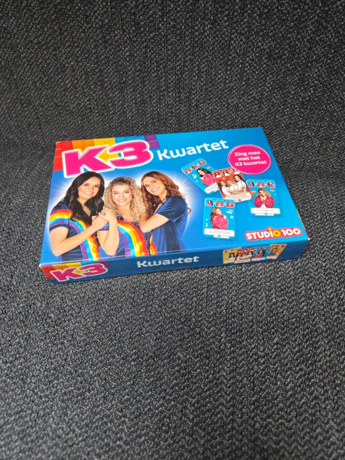 K3 Kwintet Kaartspel - Studio 100 **Nieuw**, Een of twee spelers, Ophalen of Verzenden, Nieuw, Studio 100