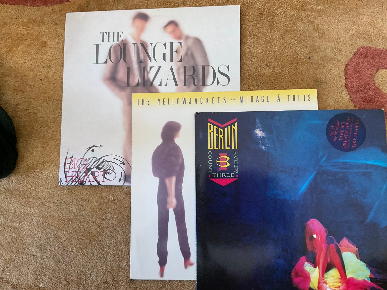 3 lp’s Berlin, Yellowjackets, Lounge Lizards, gaaf, Ophalen of Verzenden, LP