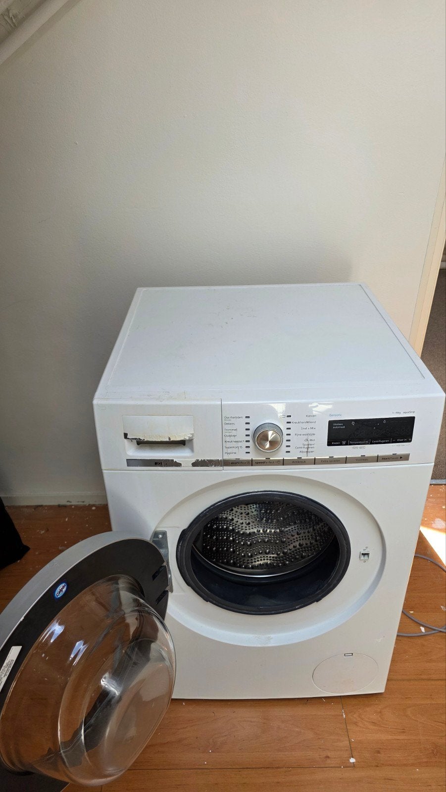 Siemens WM16W542NL wasmachine - 8kg, 1600 toeren, 8 tot 10 kg, Ophalen of Verzenden, 1600 toeren of meer, 85 tot 90 cm
