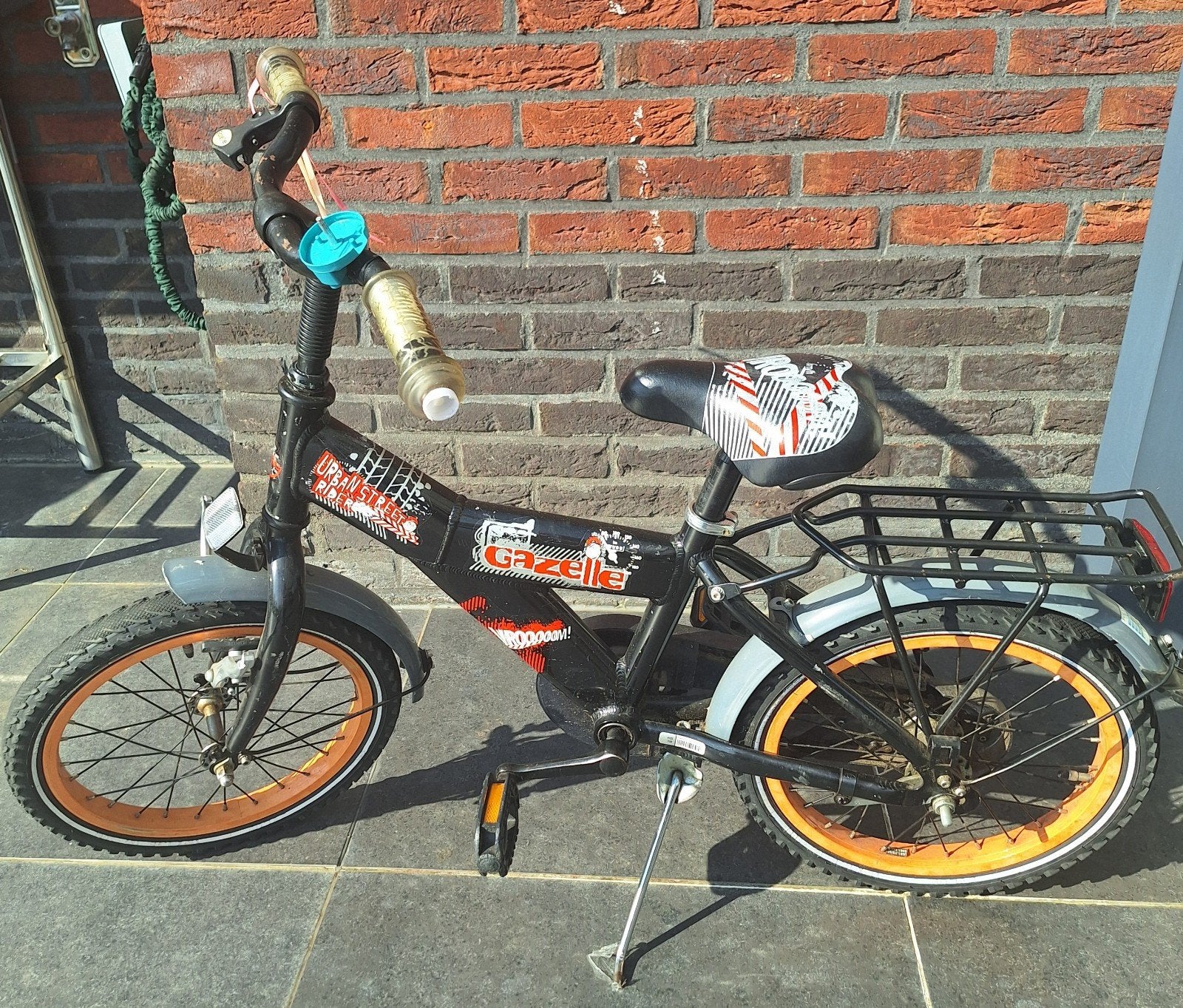 Gazelle kinderfiets - Gebruikt, in goede staat, Ophalen, Terugtraprem, Gebruikt, 16 inch