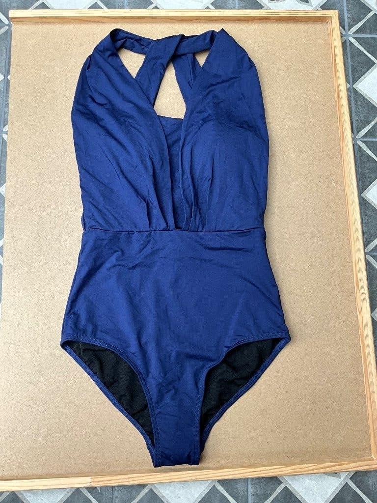 donker blauw badpak Merk Beachwave Maat 38, Kleding | Dames, Blauw, Nieuw, Badpak, Ophalen of Verzenden
