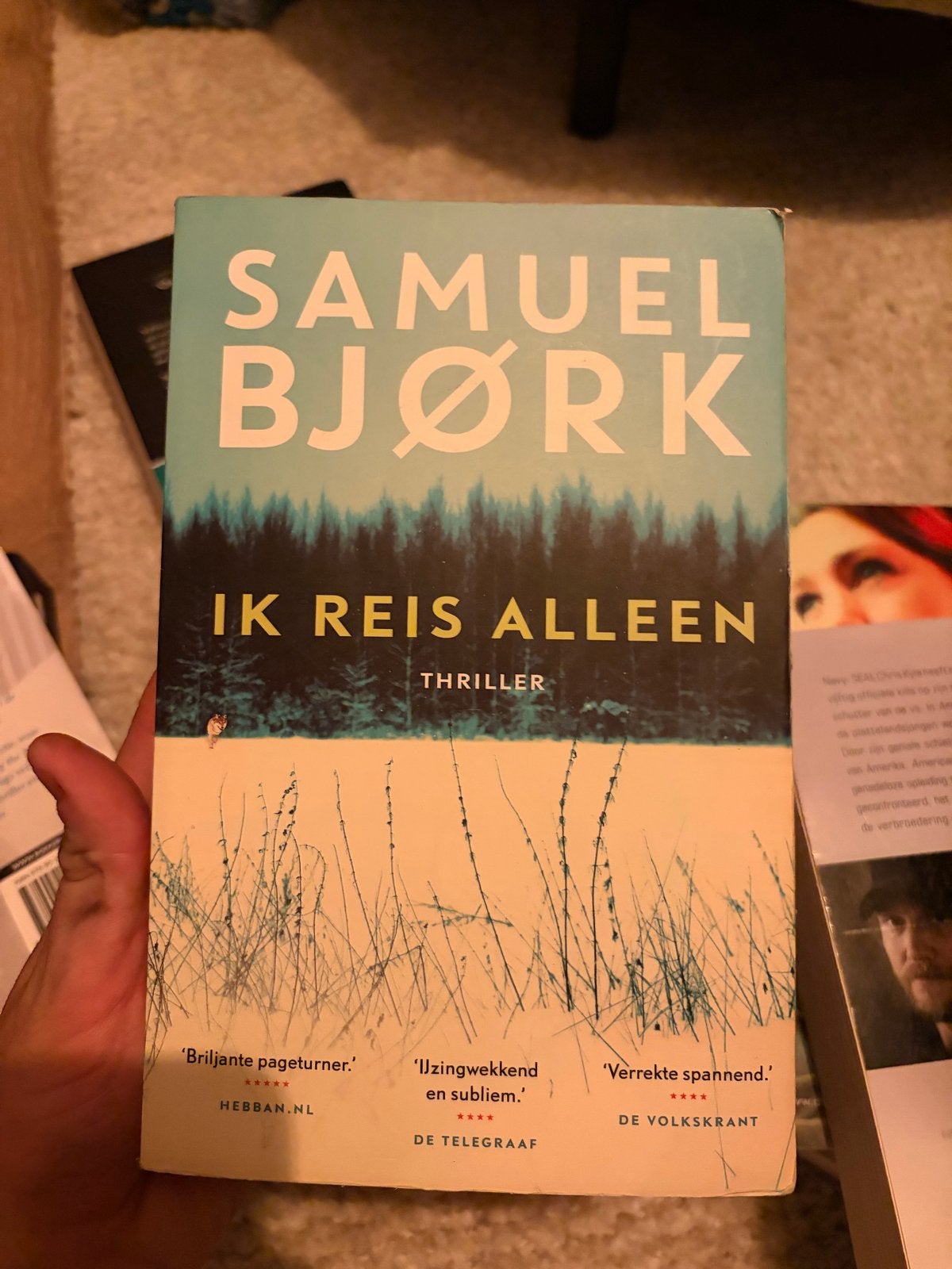 Samuel Bjørk - Ik Reis Alleen (Thriller), Ophalen of Verzenden, Zo goed als nieuw, Scandinavië