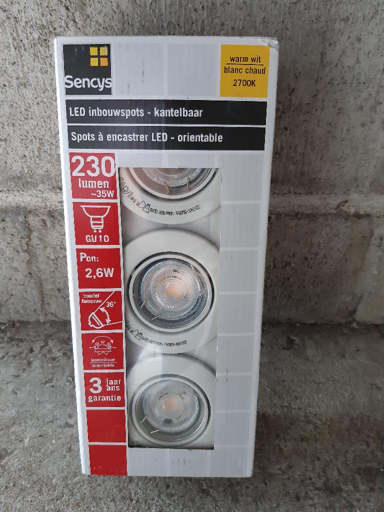 Inbouwspotjes, Ophalen of Verzenden, Nieuw, Plafondspot of Wandspot