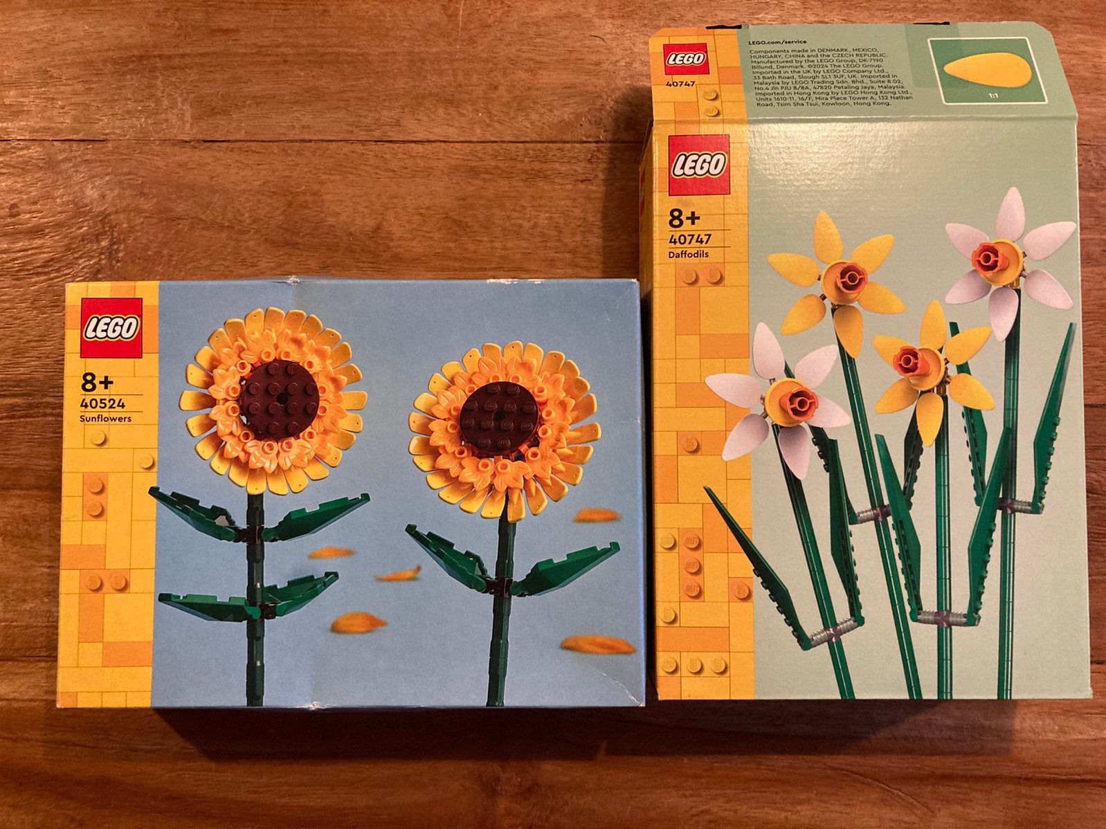 Lego zonnenbloemen en narcissen, Overige thema's, Lego, Compleet, Ophalen of Verzenden