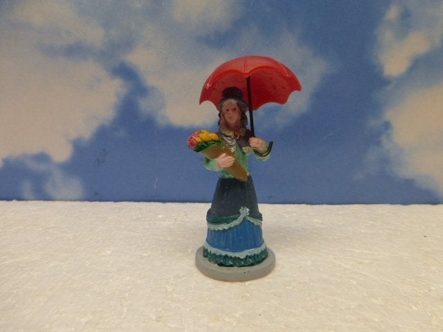 lemax lovely lady kerstdorp poppetje figurine beeldje kerst, Ophalen of Verzenden, Zo goed als nieuw