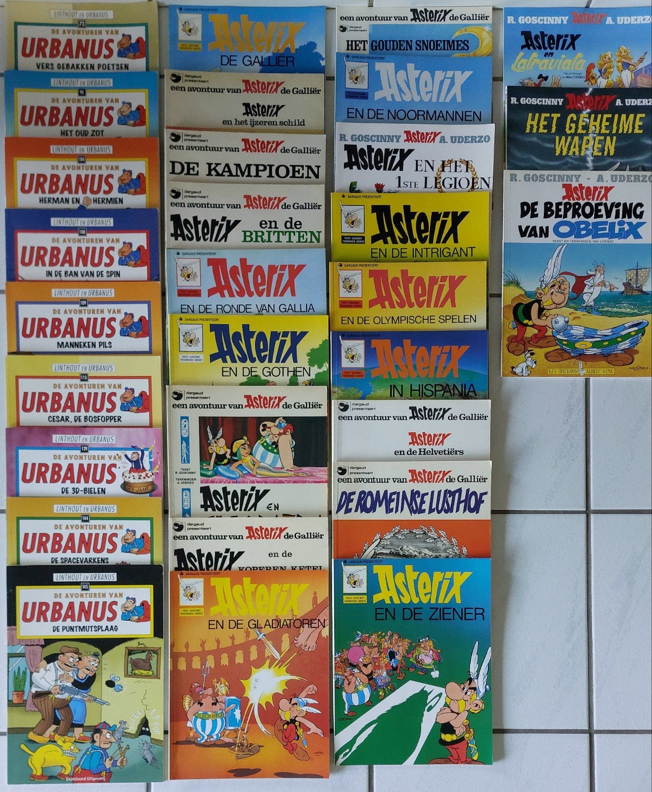 Strips Urbanus Asterix, Meerdere stripboeken, Ophalen of Verzenden