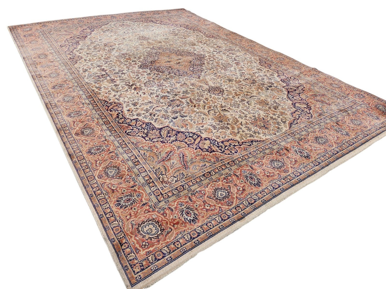 Prachtig groot vintage tapijt 250 x 350 cm, Gebruikt, 200 cm of meer, Ophalen of Verzenden, 200 cm of meer
