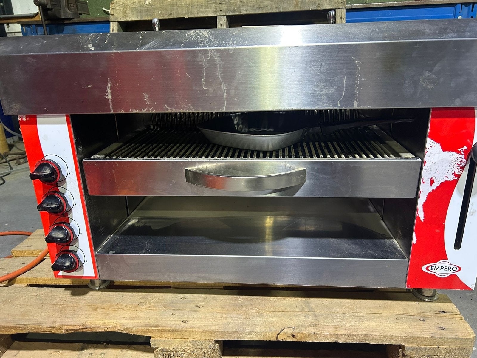Empero Salamander Grill - Professionele Horeca Grill, Ophalen of Verzenden, Gebruikt, Fornuis, Frituur en Grillen