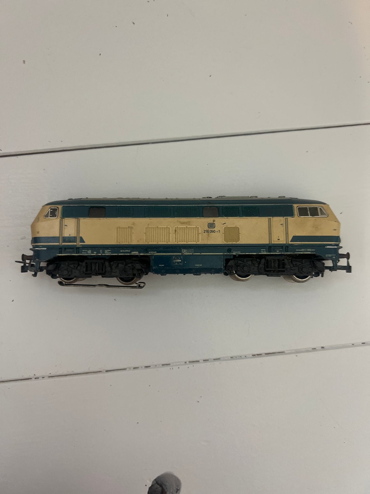 Märklin Locomotief DB 216 090-1 - 45 jaar oud, Ophalen, Wisselstroom, Gebruikt, Locomotief