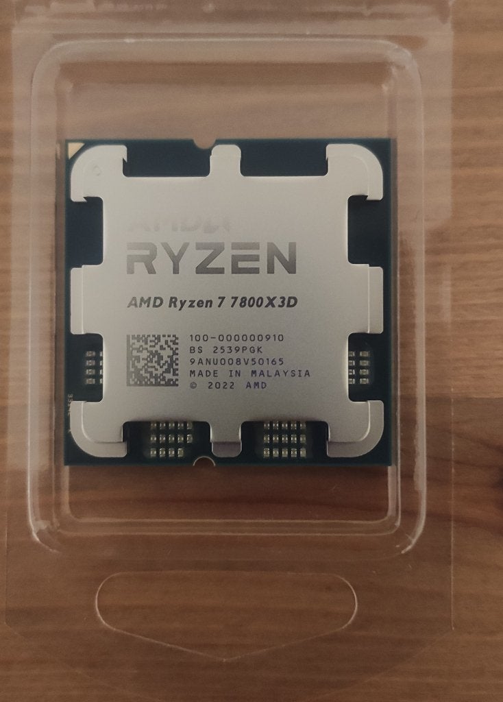 Ryzen 7 7800X3D -New never used, Computers en Software, Processors, AM5, Nieuw, Ophalen of Verzenden, AMD Ryzen 7
