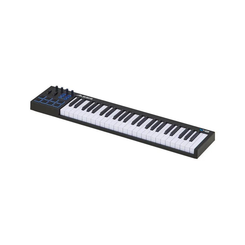 Like New Alesis v49 | 49-Key | USB MIDI Keyboard C, Zo goed als nieuw, Midi-aansluiting, Ophalen, 49 toetsen