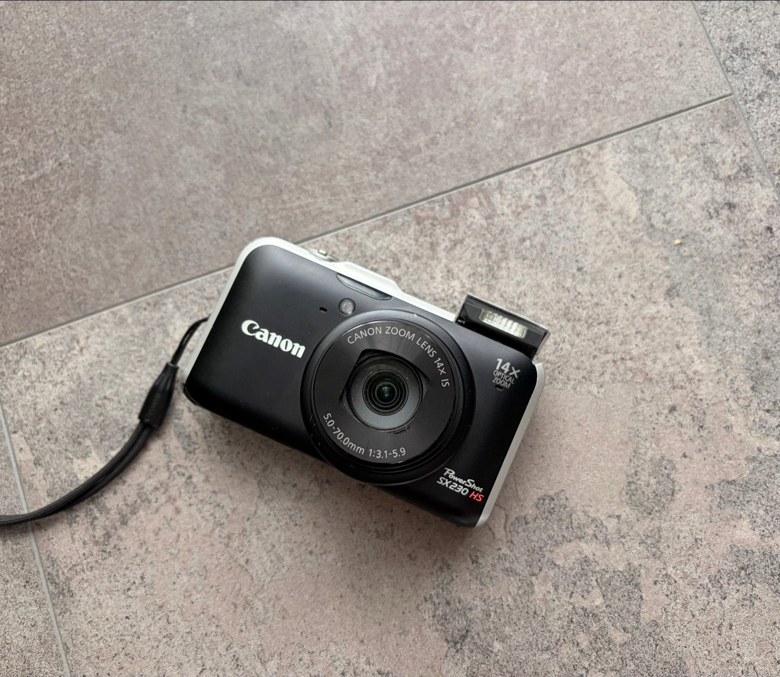 Canon PowerShot SX230 HS - Compleet met geheugenkaart en hoe, Gebruikt, Geheugenkaart, Canon, Beeldstabilisatie