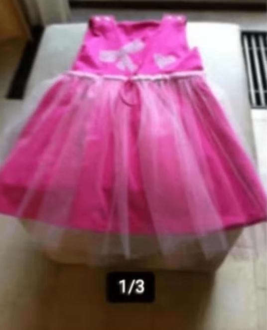 Meisjes prinsessen jurkje mt 104/110 Prinzessin, Kinderen en Baby's, Kinderkleding | Kinder-kledingpakketten, Ophalen of Verzenden