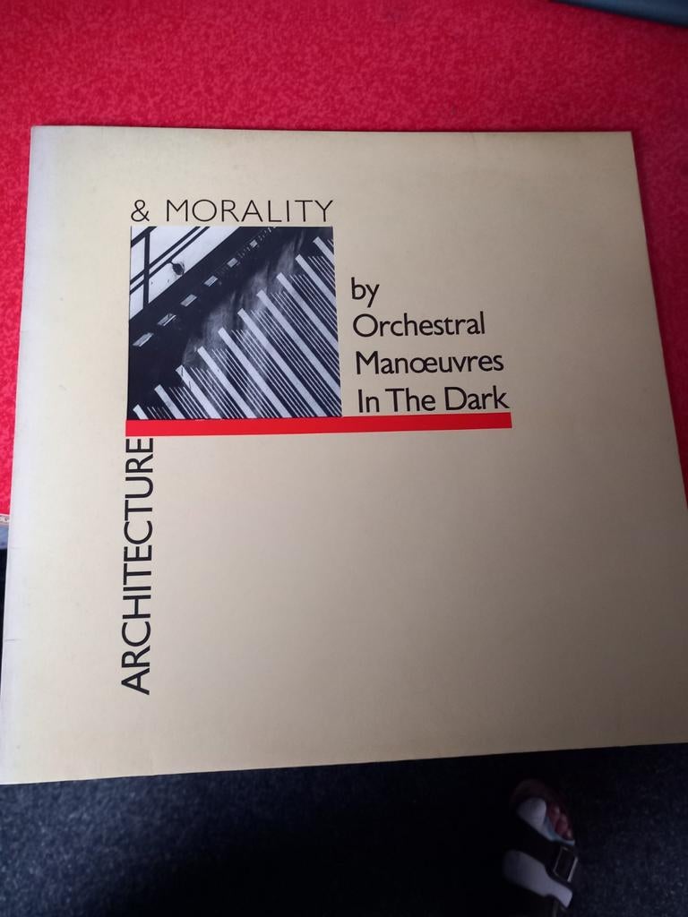 OMD - Architecture & Morality LP (1981), Ophalen of Verzenden, 1980 - 1989, Gebruikt, 12 inch