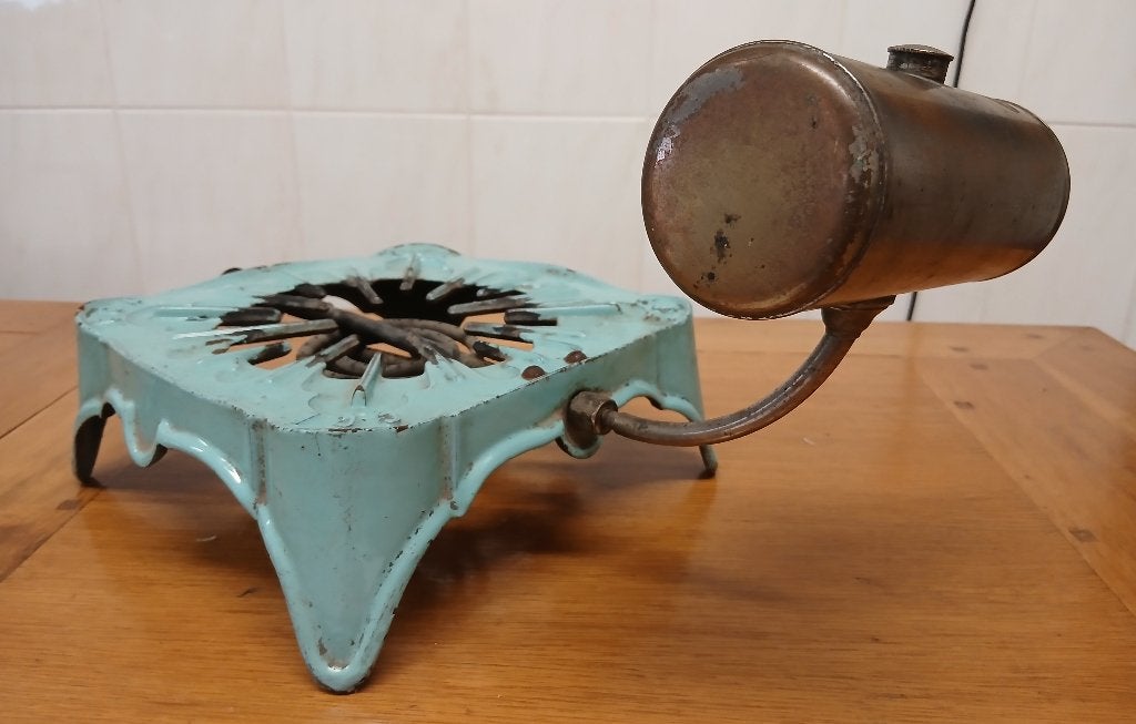 Vintage brander - gasstel - Frankrijk - CCA, Antiek en Kunst, Curiosa en Brocante, Verzenden