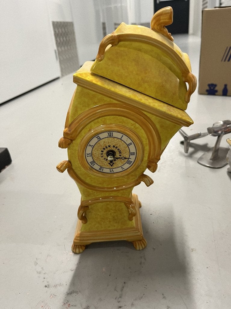 “Design In Time" Crooked Mantle Clock, Ophalen of Verzenden