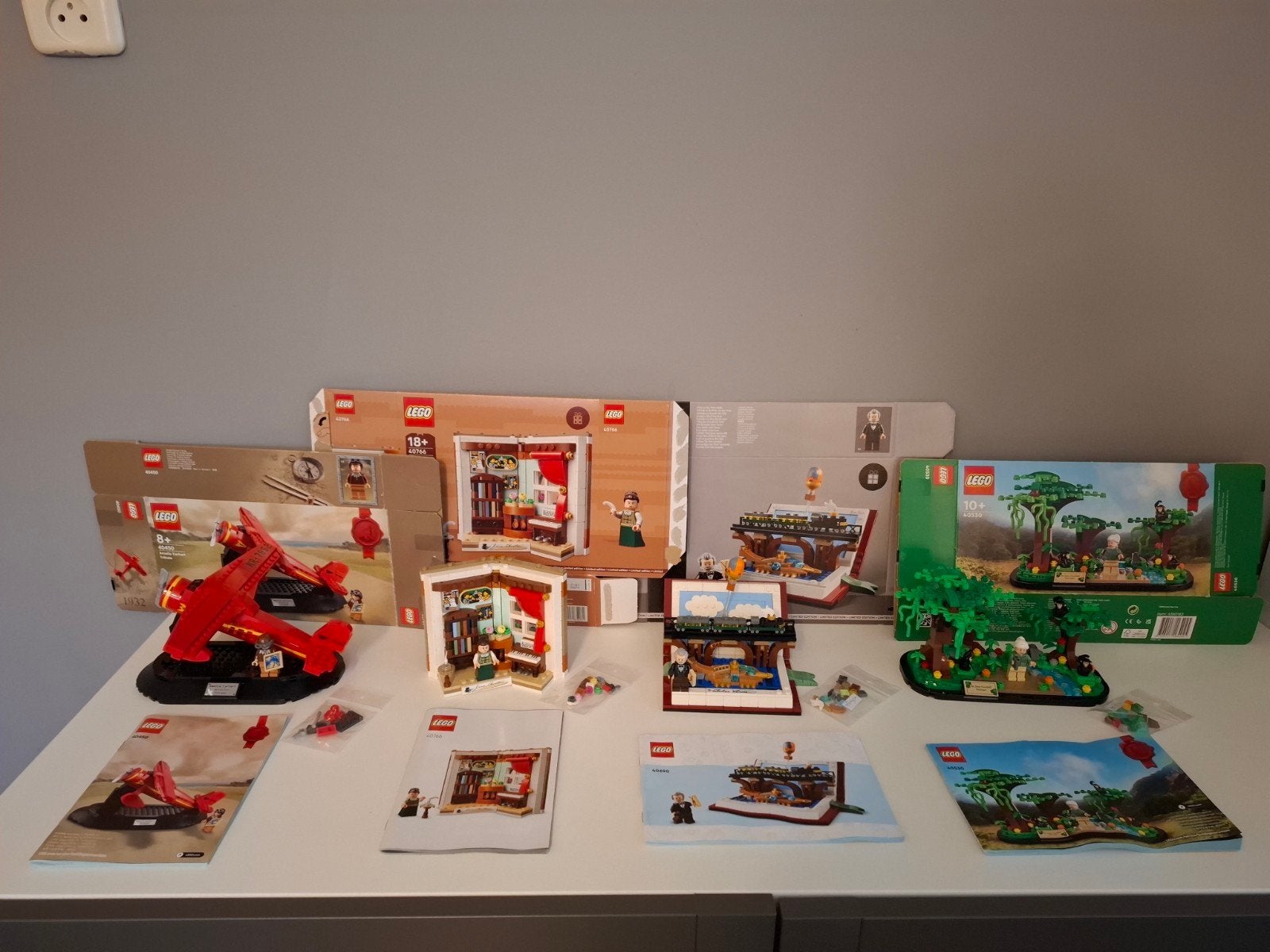 LEGO eerbetoon sets., Ophalen, Zo goed als nieuw, Complete set, Lego