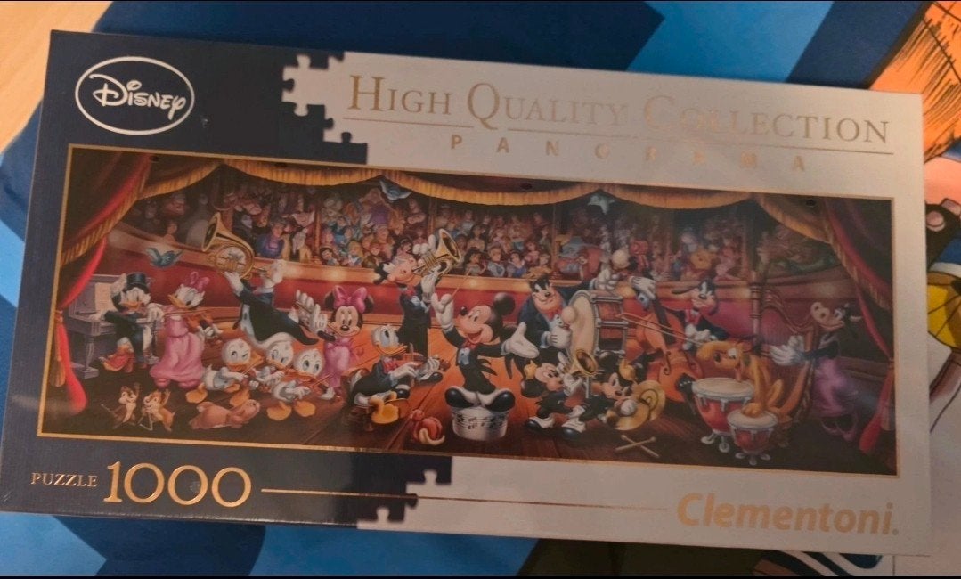 Leuke nieuwe Disney Clementoni puzzel 1000 stukjes, Ophalen of Verzenden, 500 t/m 1500 stukjes, Nieuw, Legpuzzel