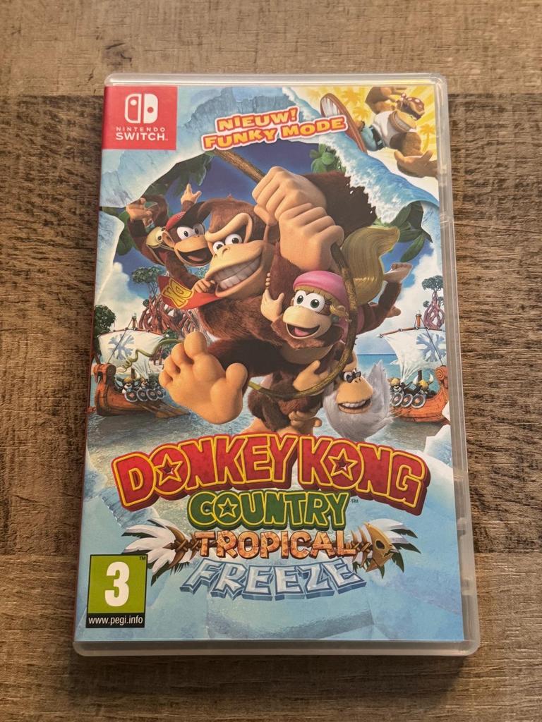 Donkey Kong Country Tropical Freeze - Nintendo Switch, Ophalen of Verzenden, Zo goed als nieuw