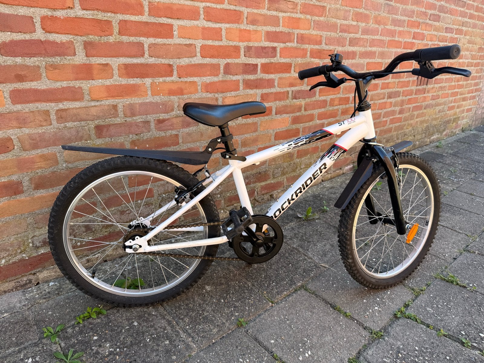 Mountainbike, Rockrider ST100, jongensfiets, 20 inch, Fietsen en Brommers, Fietsen | Jongens, Ophalen, Gebruikt, 20 inch, Handrem