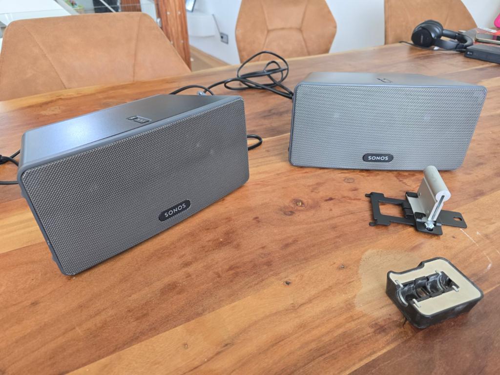 Sonos Play:3 (inclusief Vogel muurbeugel), Audio, Tv en Foto, Luidsprekers, Ophalen, Zo goed als nieuw, 60 tot 120 watt, Sonos