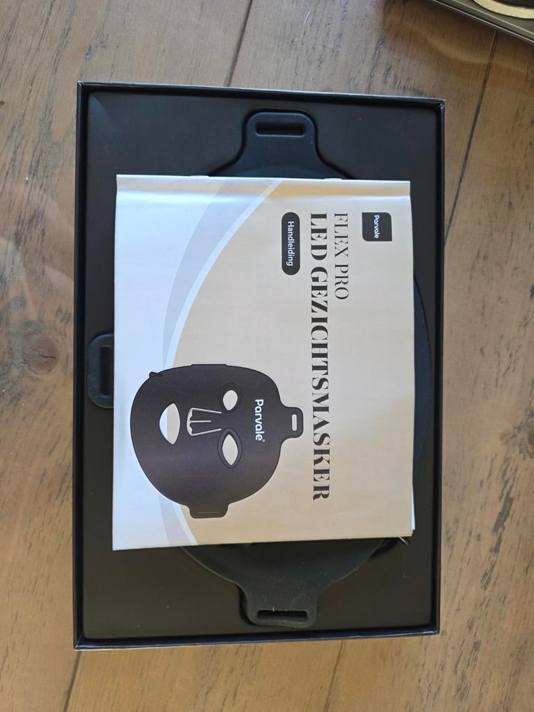 Parvole Flex Pro LED Gezichtsmasker - Huidverjonging, Ophalen of Verzenden, Zo goed als nieuw, Overige typen