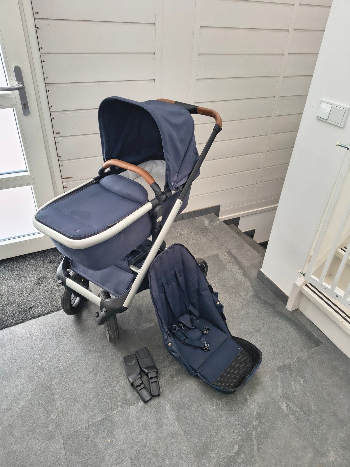 dubatti 3 in 1 kinderwagen, Kinderen en Baby's, Kinderwagens en Combinaties, Zo goed als nieuw, Combiwagen, Met reiswieg, Ophalen