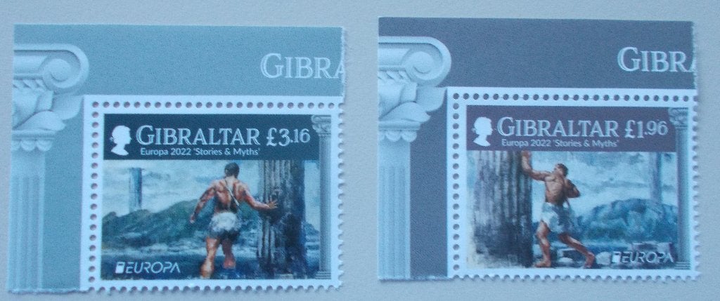 Gibraltar 2022 cept PF mich 2042-43, Ophalen of Verzenden, Overige landen, Postfris