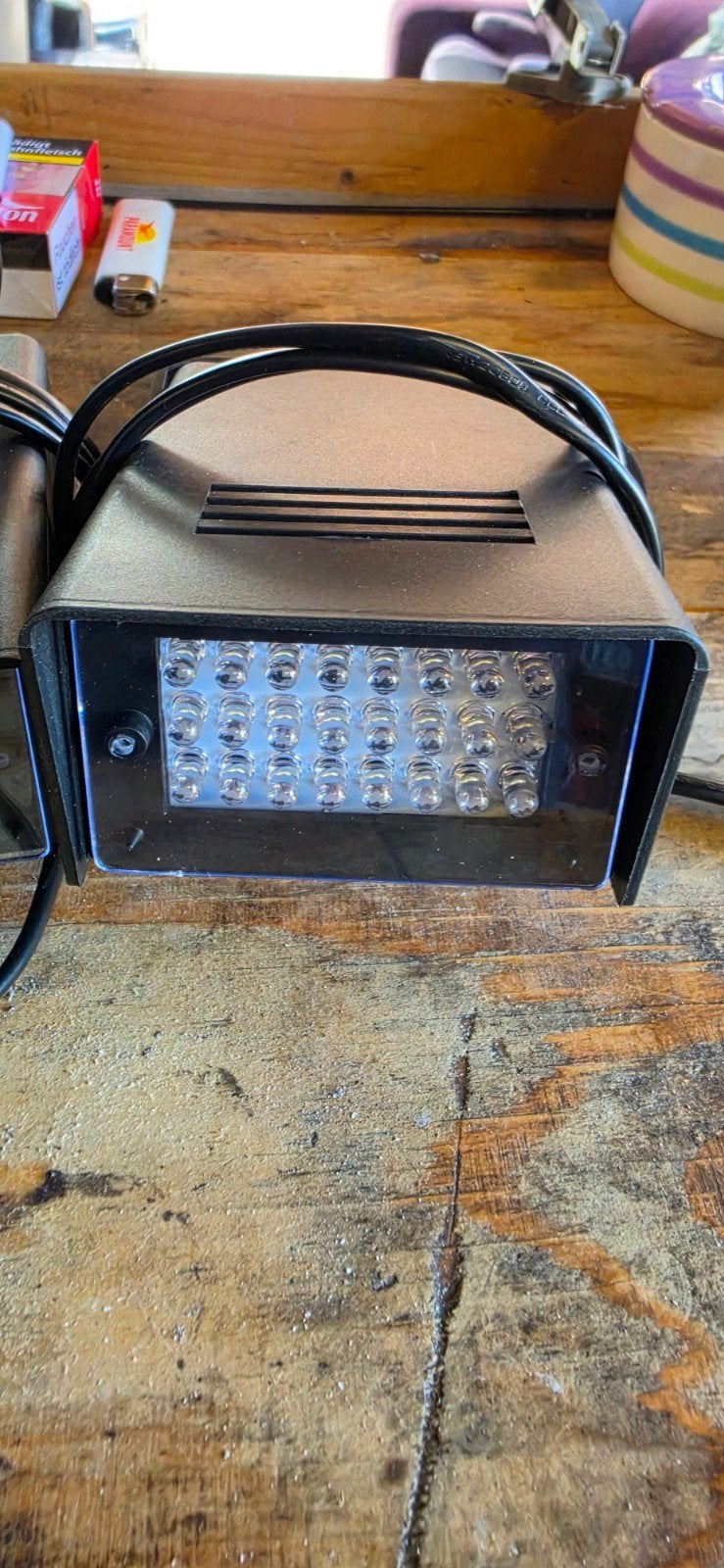 6x BeamZ BMS24LED Mini Strobe - Feestverlichting, Ophalen, Gebruikt, Licht, Stroboscoopeffect